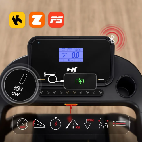 Беговая дорожка  Hop-Sport HS-2000LB Joger - фото №7